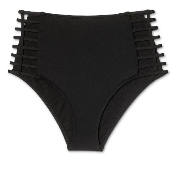 ⭐️Sale ⭐️Black High waisted Bikini Bottoms - Picture 2 of 3